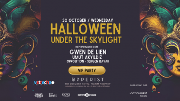 Halloween Under The Skylight in Istanbul