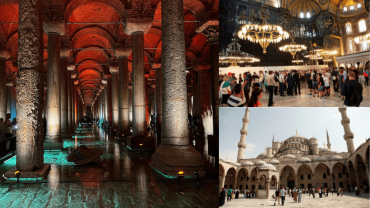 استكشف اسطنبول: صهريج البازيليك، وآيا صوفيا، والمسجد الأزرق، والسوق الكبير مع مرشد خبير