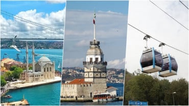 حزمة اسطنبول المميزة: جولة في مضيق البسفور، جولة بالحافلة، القرن الذهبي، التلفريك، مع مرشد وتذكرة
