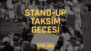 Stand up Taksim Gecesi in Istanbul